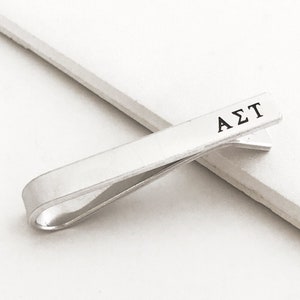 Custom Sorority tie bar, Sorority bracelet, Any Sorority, Any Fraternities, Sorority gifts, Greek letters, Gamma, Alpha ,Omega, Delta, Chi
