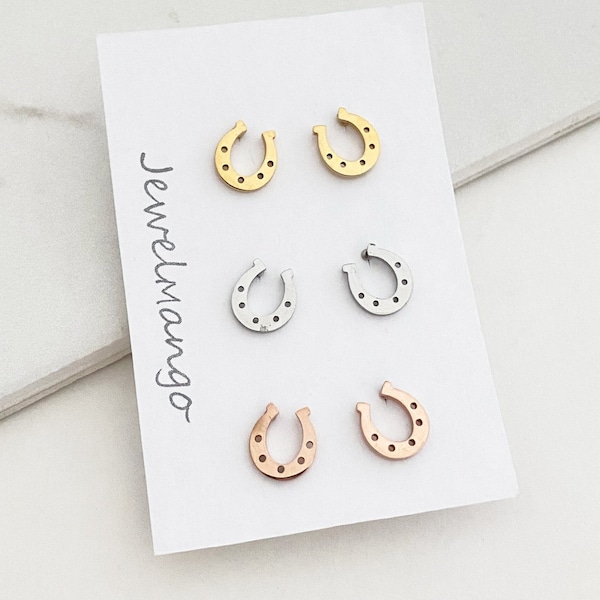 Horseshoe Earrings Etsy