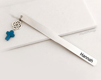Personalized Bookmark, Custom Bookmark, bible, Keepsake gift custom gifts, engraved gifts, handmade, cross