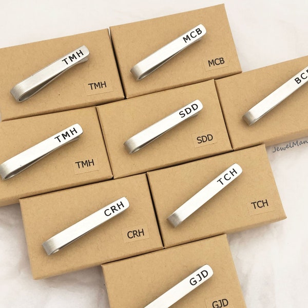 personalized tie pin