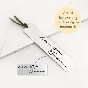 Marcador de escritura a mano personalizado, marcador de grabado, regalo de escritura a mano real para niños, grabado de escritura personalizado, dibujo para niños, logotipo de marca, logotipo personalizado