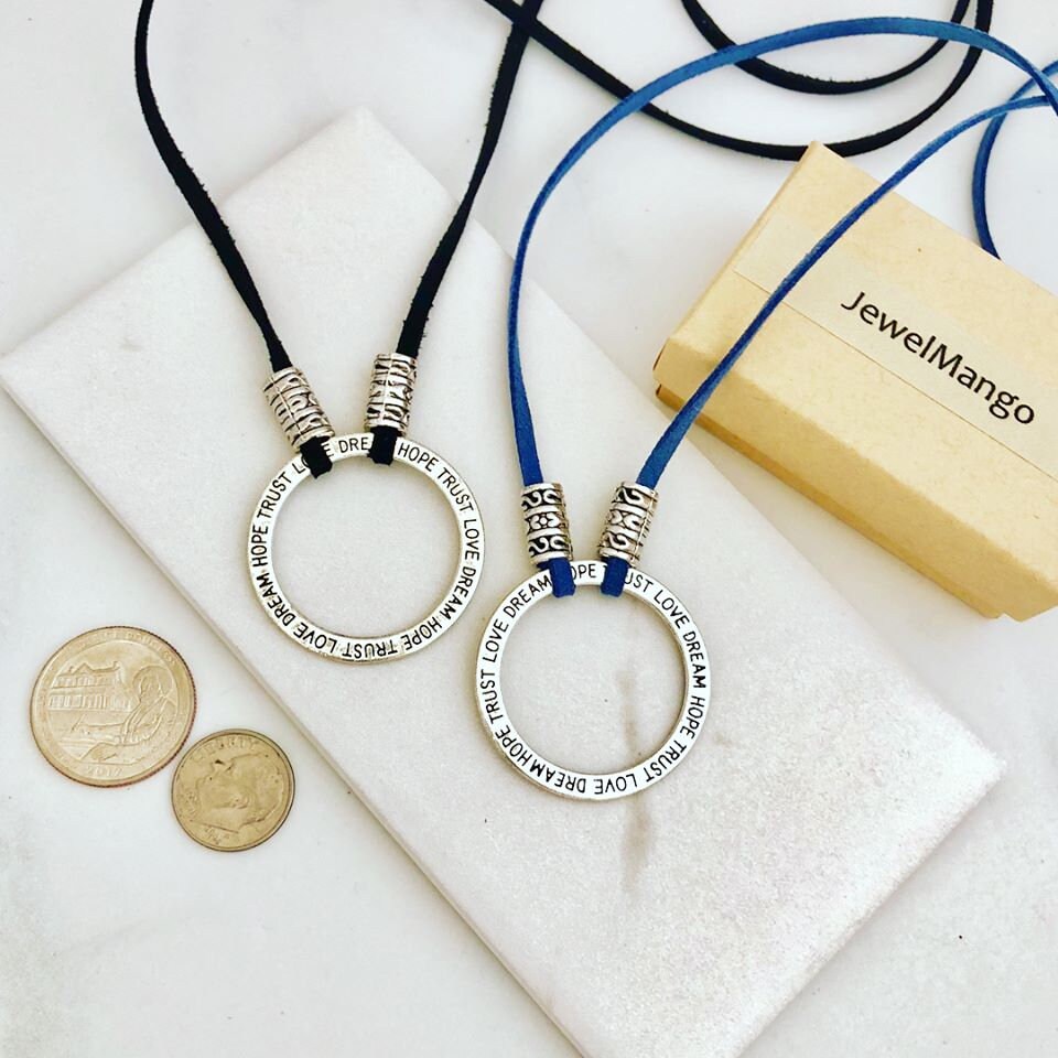 Necklace to hold store reading glasses
