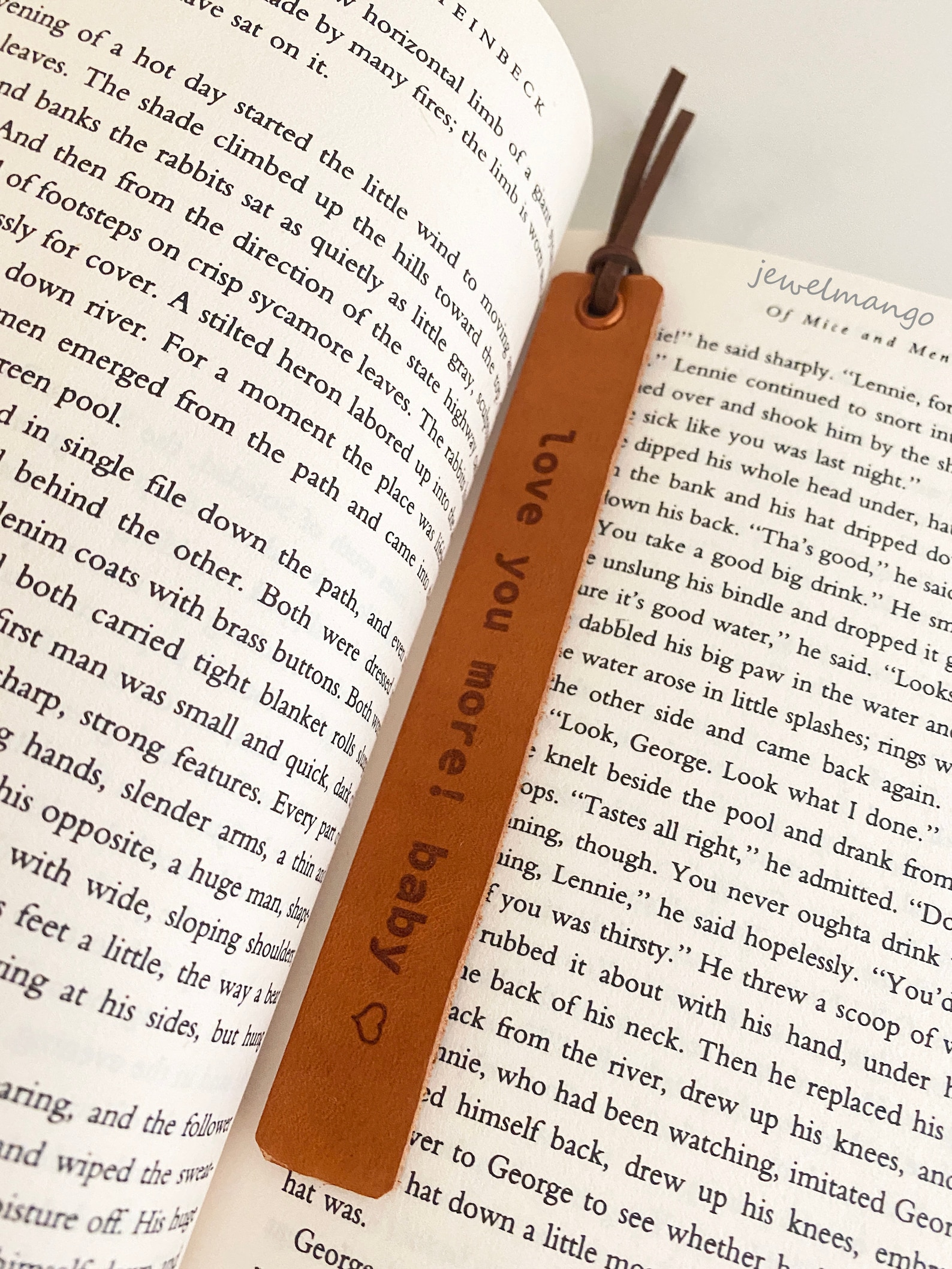 Personalized Bookmarks Custom leather Bookmark Keepsake Etsy