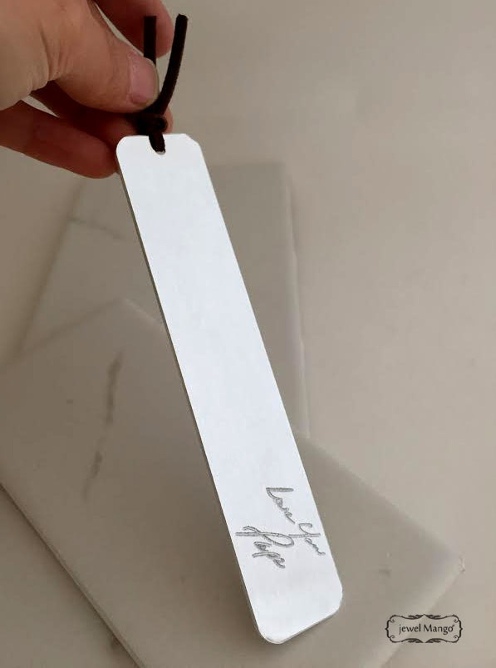 Custom Handwriting Bookmark Engraving Bookmark Kid Actual Etsy