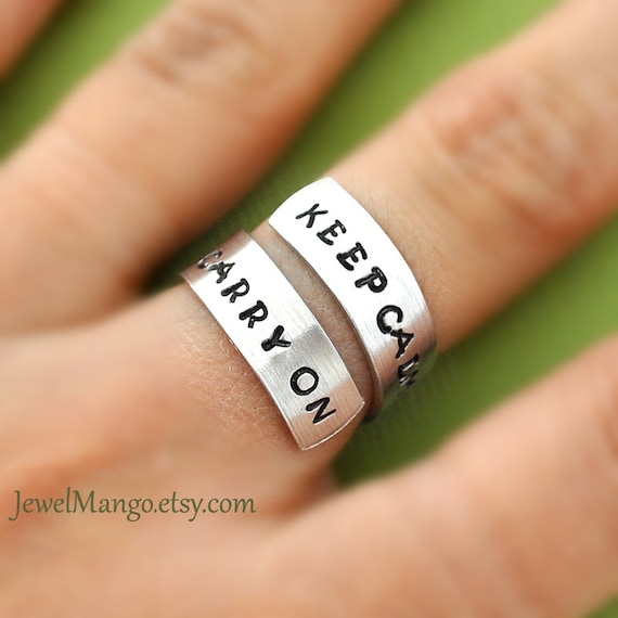 Custom ring etsy outlet