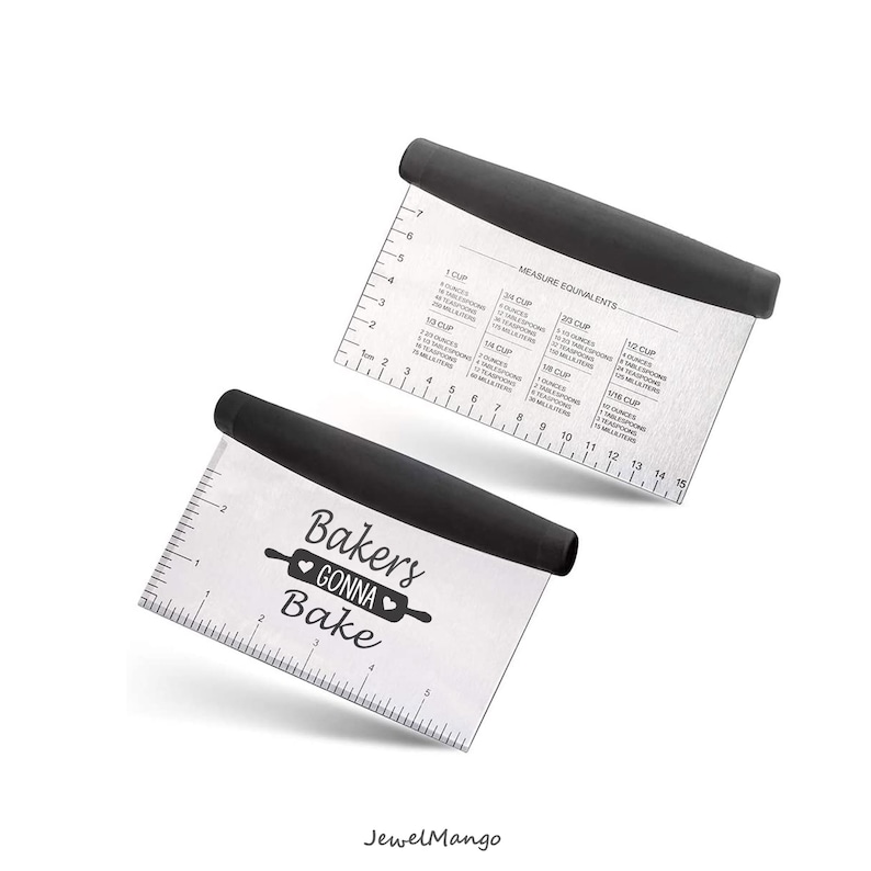 Stainless Steel Bench Scraper Vegetable Chopper Pizza Etsy