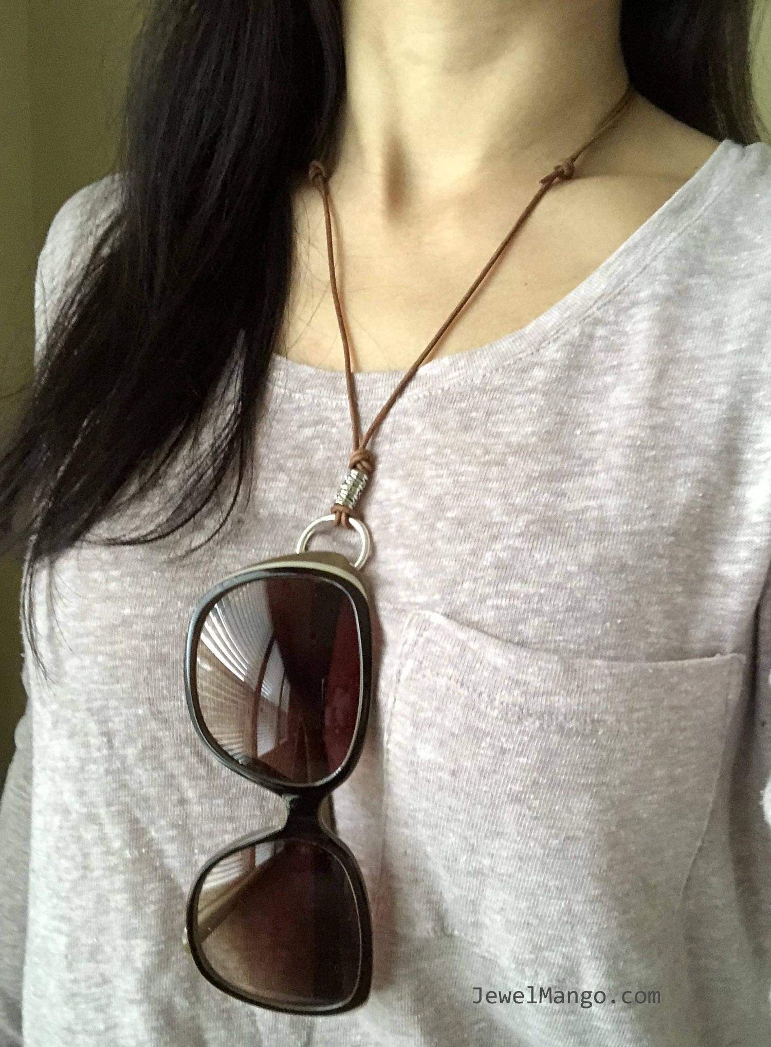 Terminali Per Catene Occhiali 40 Pezzi - Connettori In Silicone Antiscivolo Regolabili - Foto 5