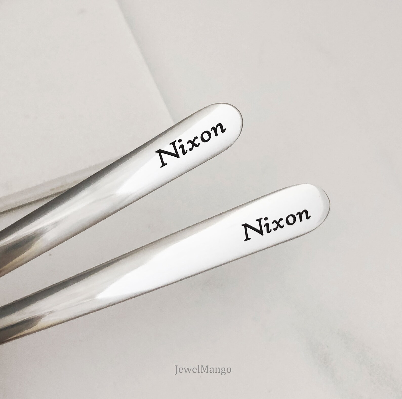 Personalized Spoon and Fork Set Personalized Dinner Set Etsy