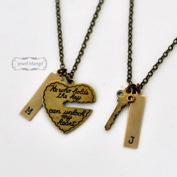 2019 Personalised Mr Mrs Wedding Day Keepsake Owl Key Charm Gift Boxed Set Heart