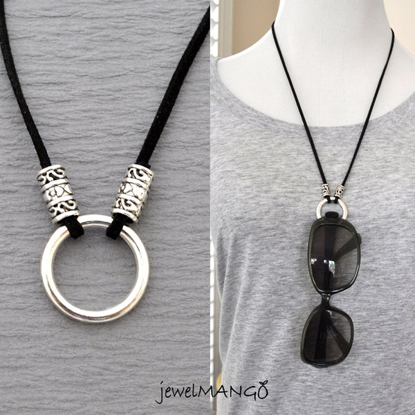 Collier de lunettes, porte-lunettes de lecture, chaîne de lunettes, porte-lunettes de soleil, choisissez votre couleur et votre design, porte-lunettes fait main