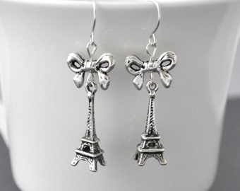 Orecchini Macaron E Torre Eiffel Lilla - Gioielli - Orecchini - Di - Foto 2