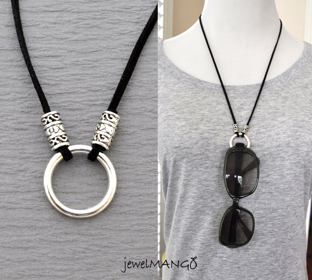 Eyeglasses Necklace Eyeglass Holder Eyeglasses Chain Pick Your Color and Design Eyeglass Loop Necklace Reading Glasses Holder Handmade Etsy