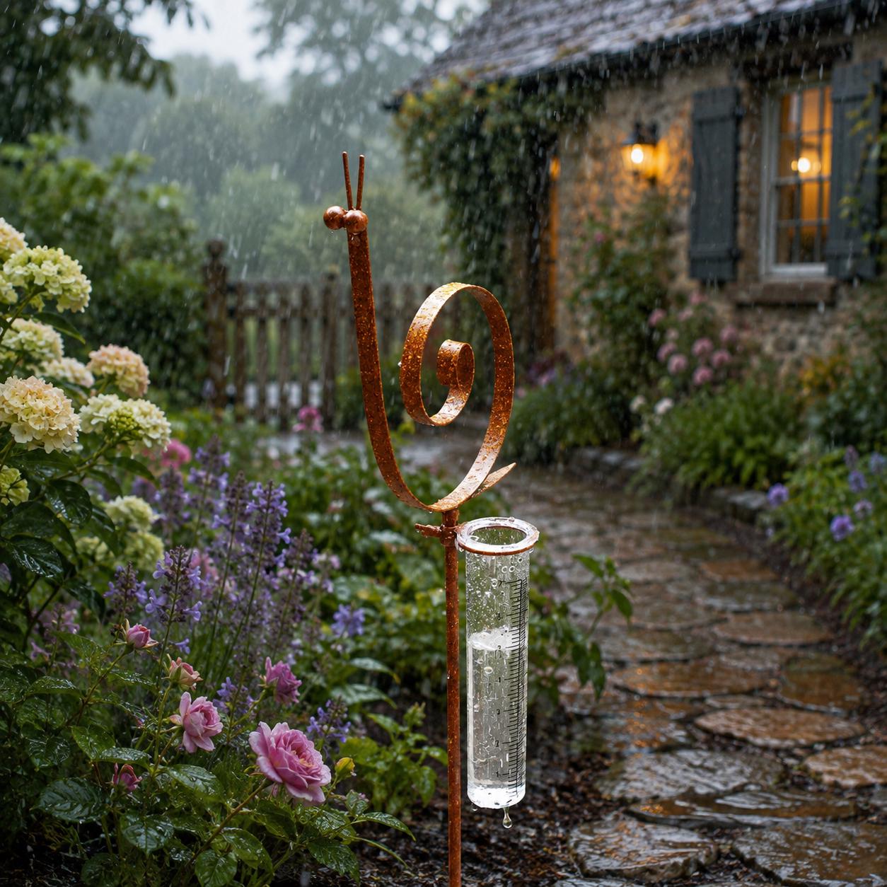 Glass Garden Spike - Etsy