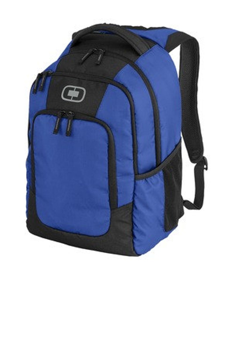 monogrammed backpack