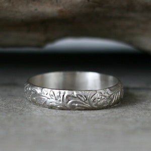 Medieval band, Relic wedding rings, antique bands set, antique victorian style couple rings, 925 sterling silver bands, couple rings
