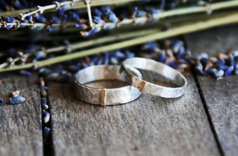 Medieval Antique Style Wedding Rings Relic Wedding Rings Etsy