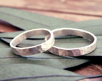 Wedding ring, Wedding band, organic wedding ring, rustic wedding ring, hammered wedding ring, wedding band, engagement ring, unisex wedding