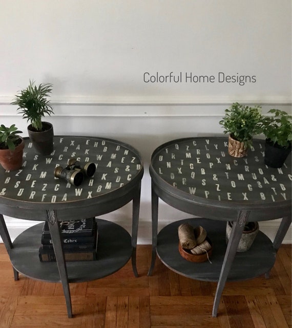 Sold Custom Order Side Table End Tables Painted