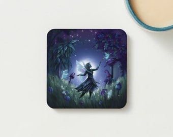 The Fairy Artist coaster