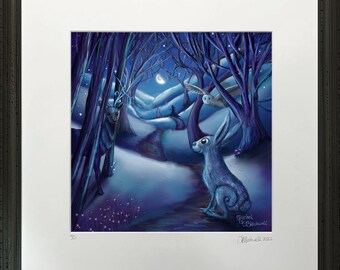 The Dreaming Path  - Magical print by Rachel Blackwell