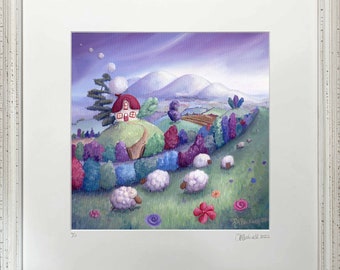 Coming Home  - Magical print by Rachel Blackwell