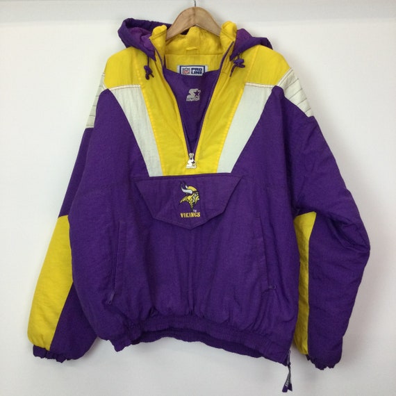 Vintage NFL Starter Minnesota Vikings Puffer Jacke