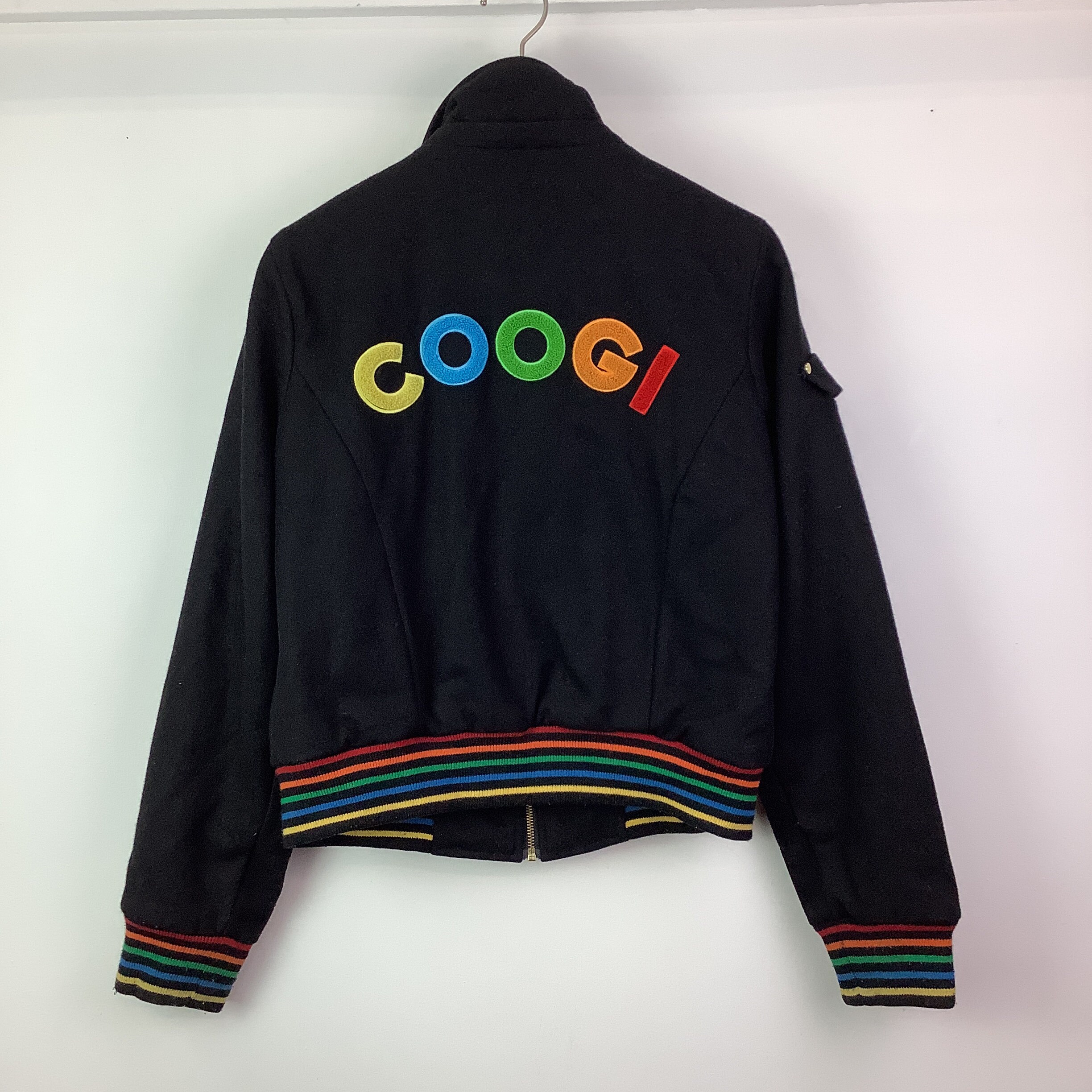 COOGI Rainbow Varsity Jacket - Etsy