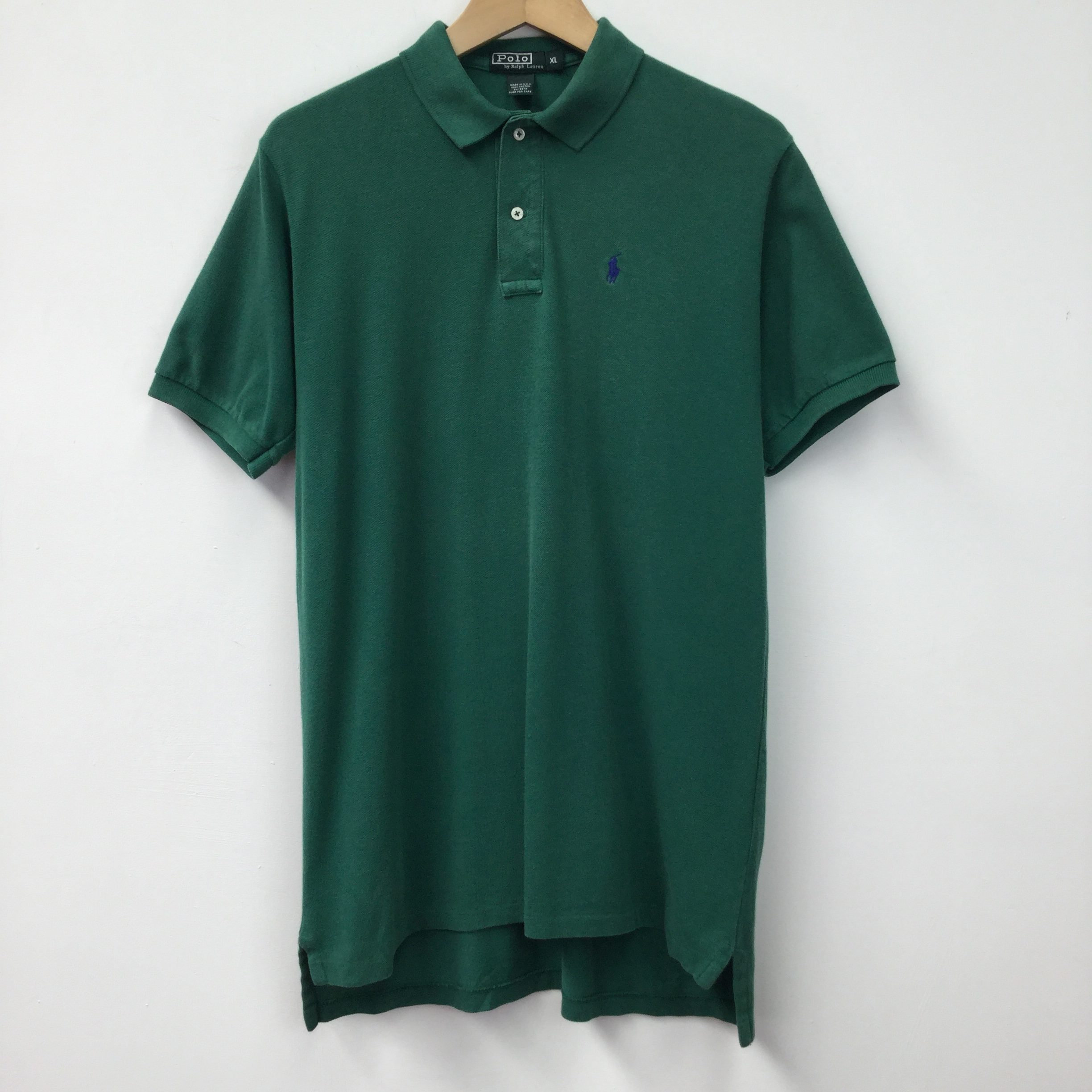 Image of Vintage Ralph Lauren Green Polo T-Shirt