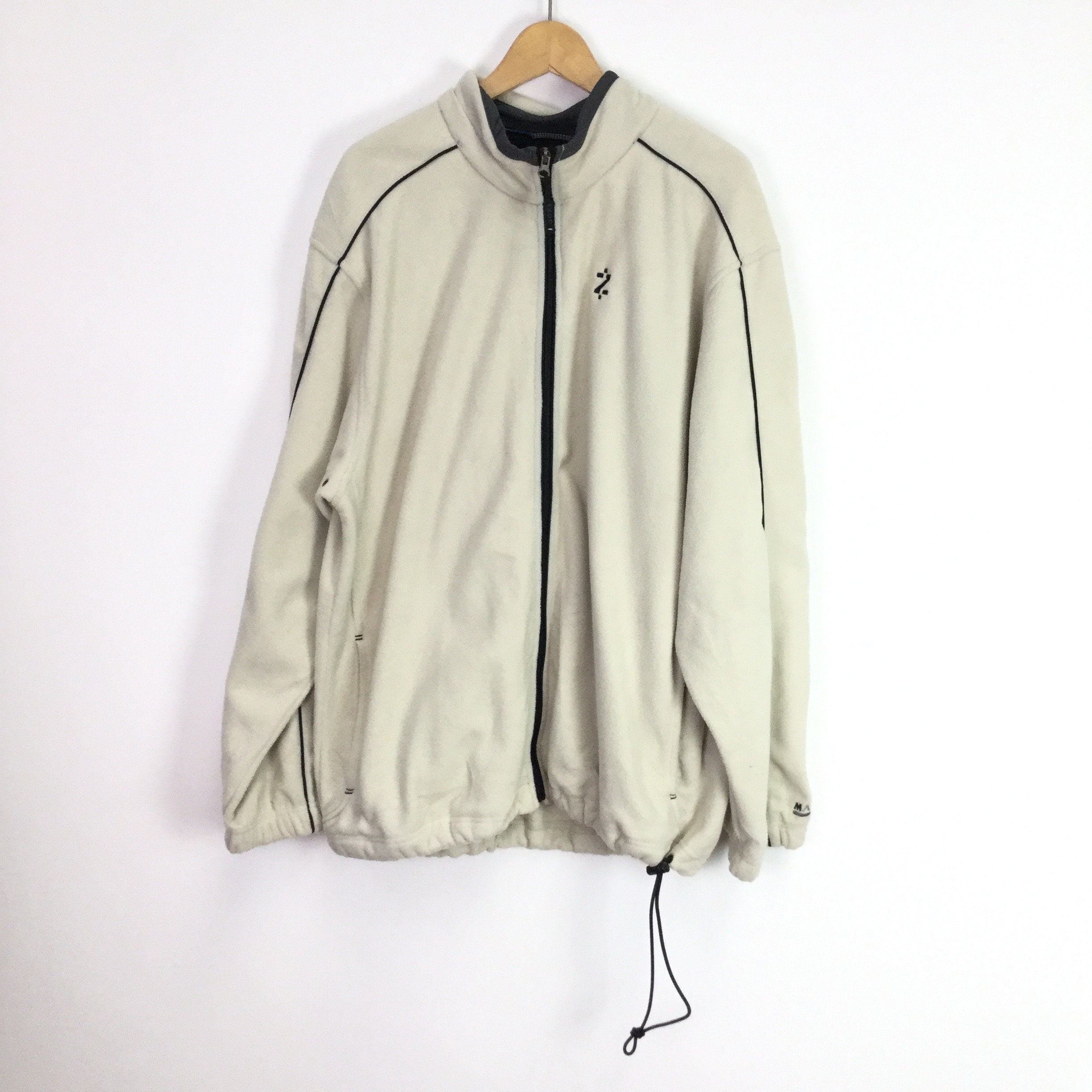 Image of Vintage Izod White Fleece