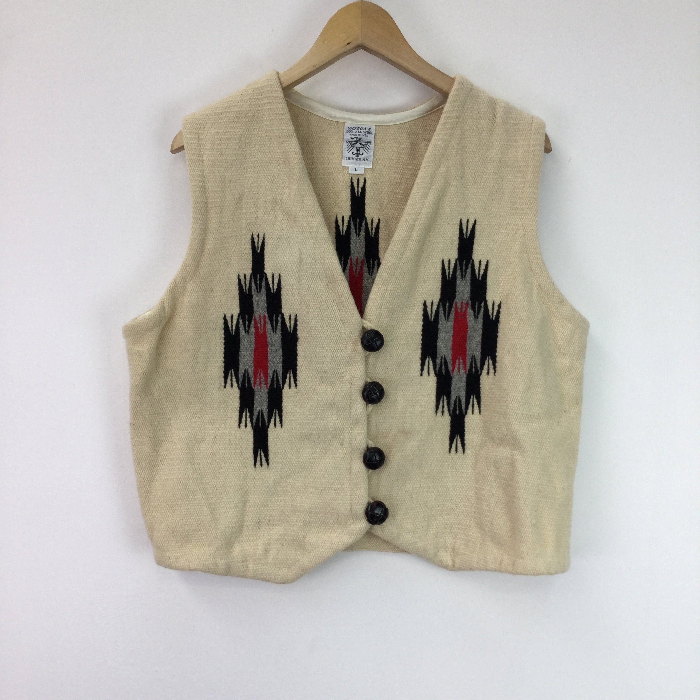 Image of Vintage Ortega's Wool Waistcoat