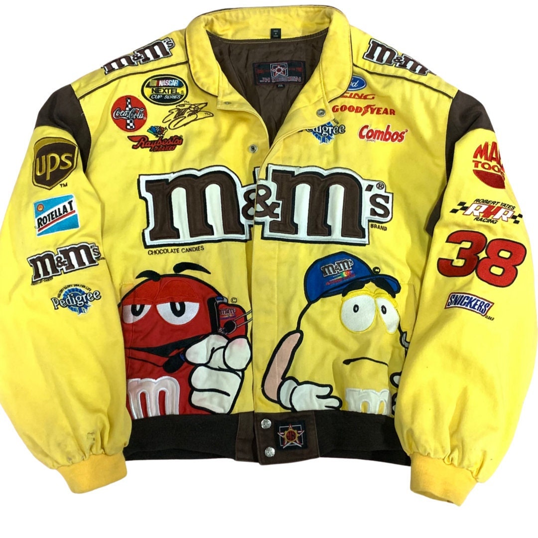 Nascar Jacket M\u0026m - Etsy UK