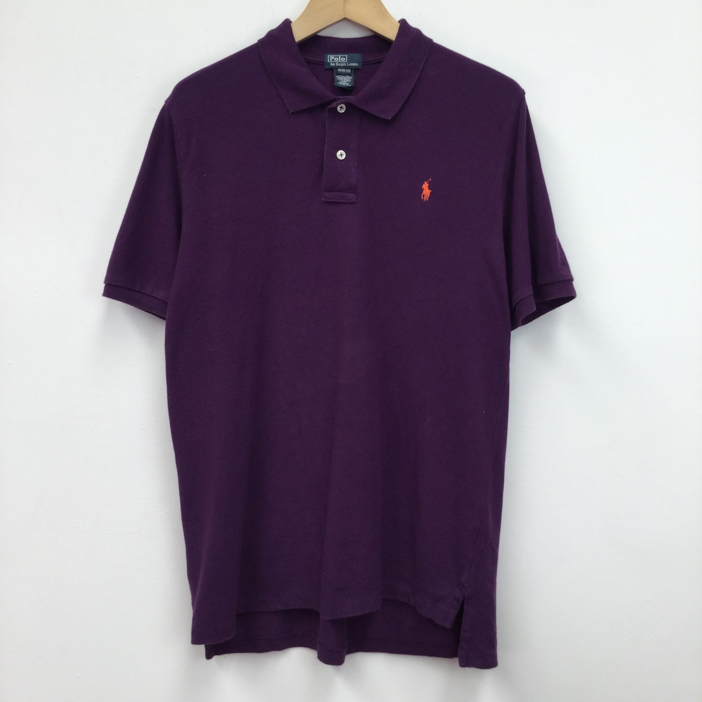 Image of Vintage Ralph Lauren Purple Polo T-Shirt
