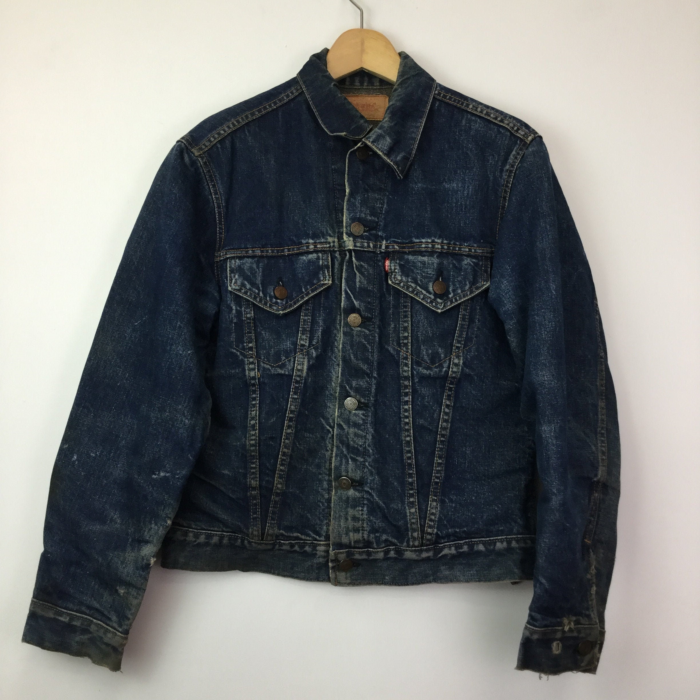 Image of Vintage Levi Type Iii Big E Blanket Lined Jacket