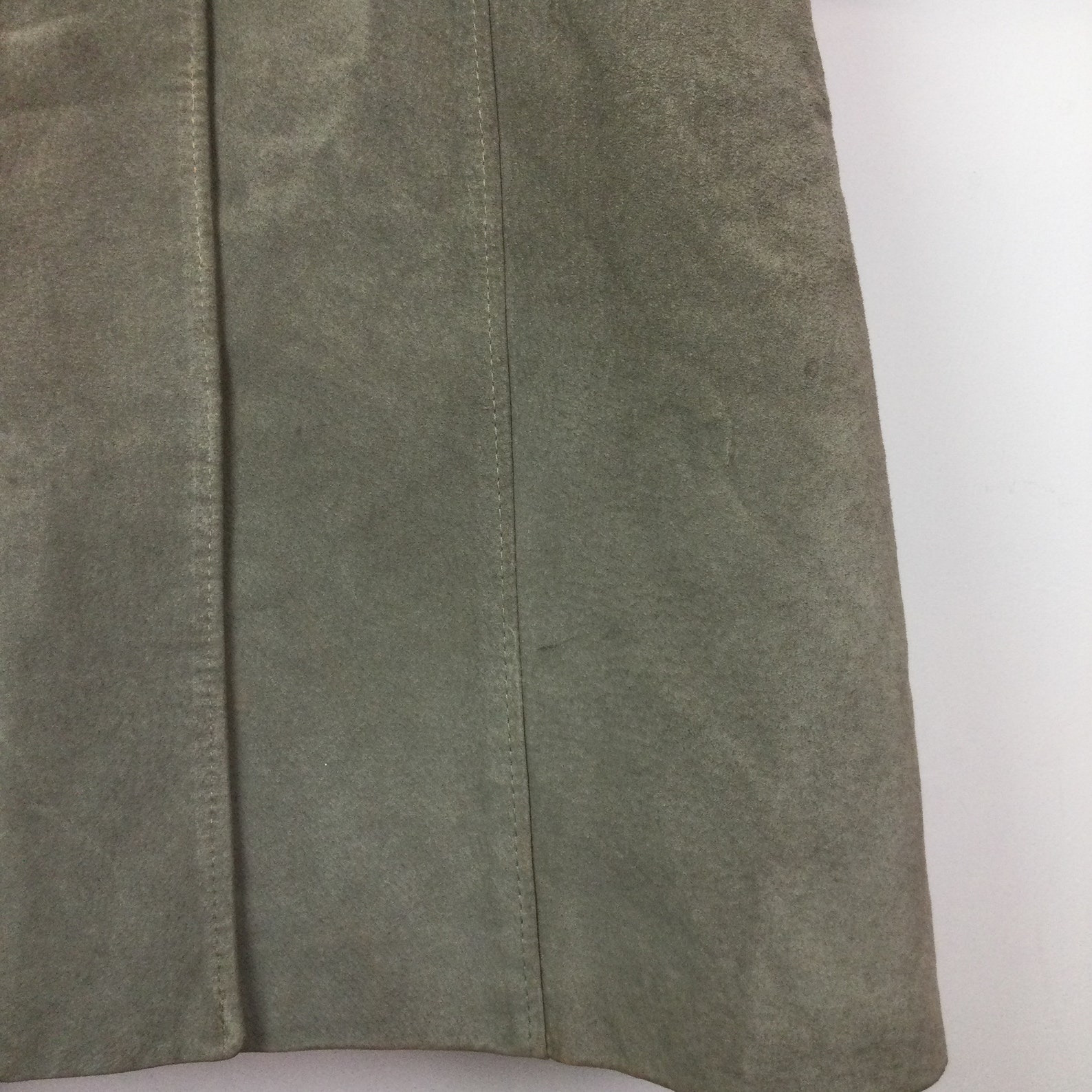 Vintage Fairweather Grey Suede Fur Collar Trench Coat - Etsy