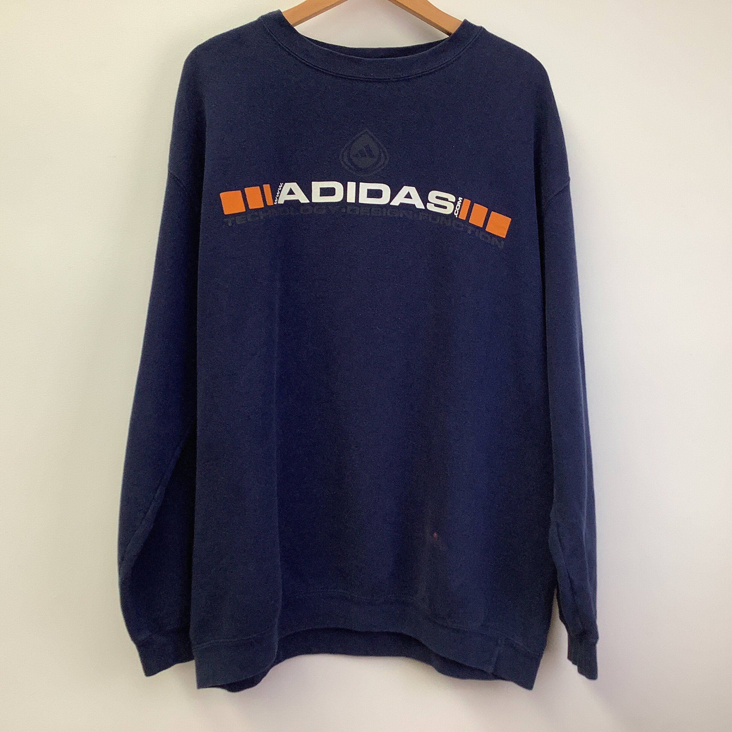 The Comfiest Preloved Blue Adidas Sweatshirt - Etsy Finland