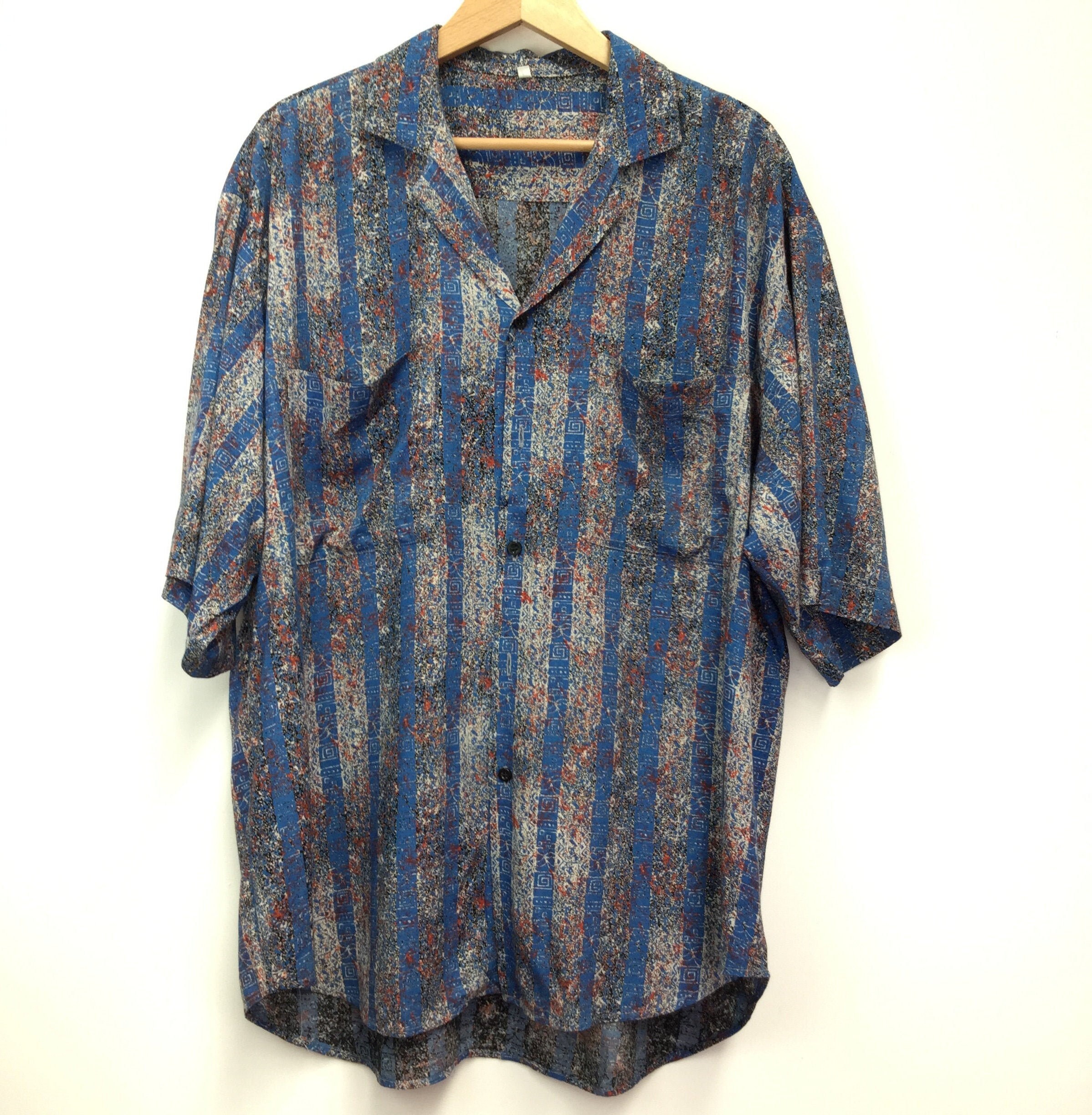Image of Vintage 1990’S Blue Stripe Shirt