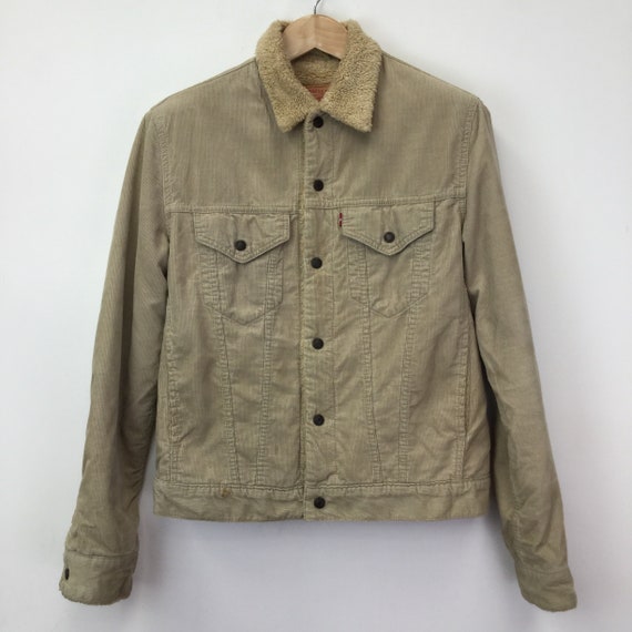 Vintage Levi Corduroy Sherpa Jacket - Gem