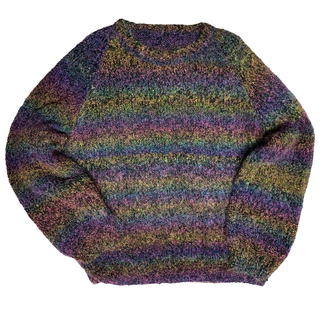Ombre Knit Sweater - Etsy UK