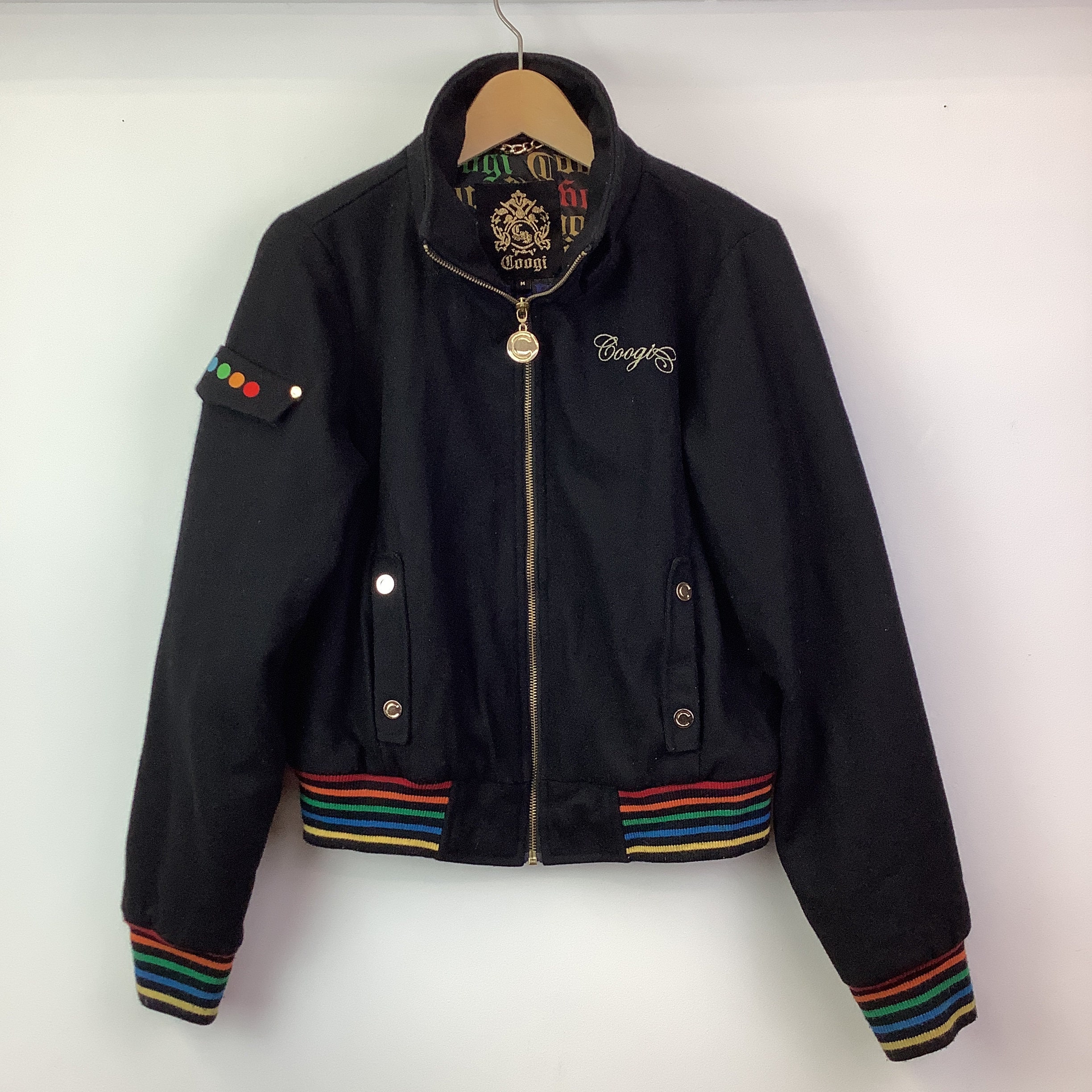 COOGI Rainbow Varsity Jacket - Etsy
