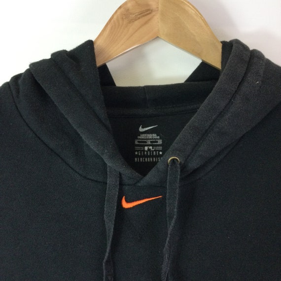 vintage nike centre logo hoodie
