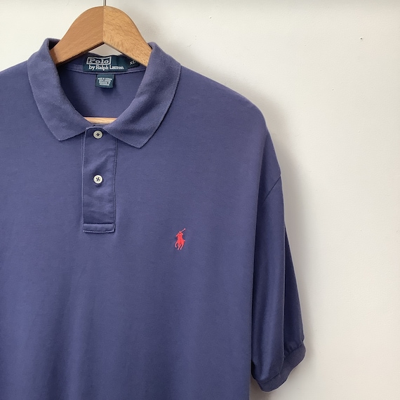 Buy Vintage Soft Blue Ralph Lauren Polo Shirt Online in India - Etsy