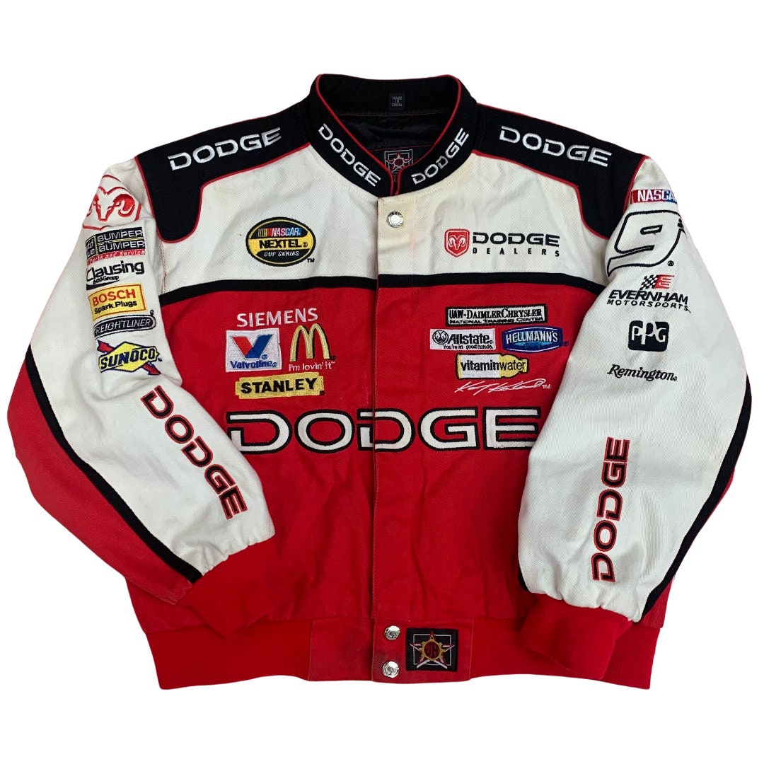 Vintage Dodge 'grab Life' Junior NASCAR Jacket   Etsy