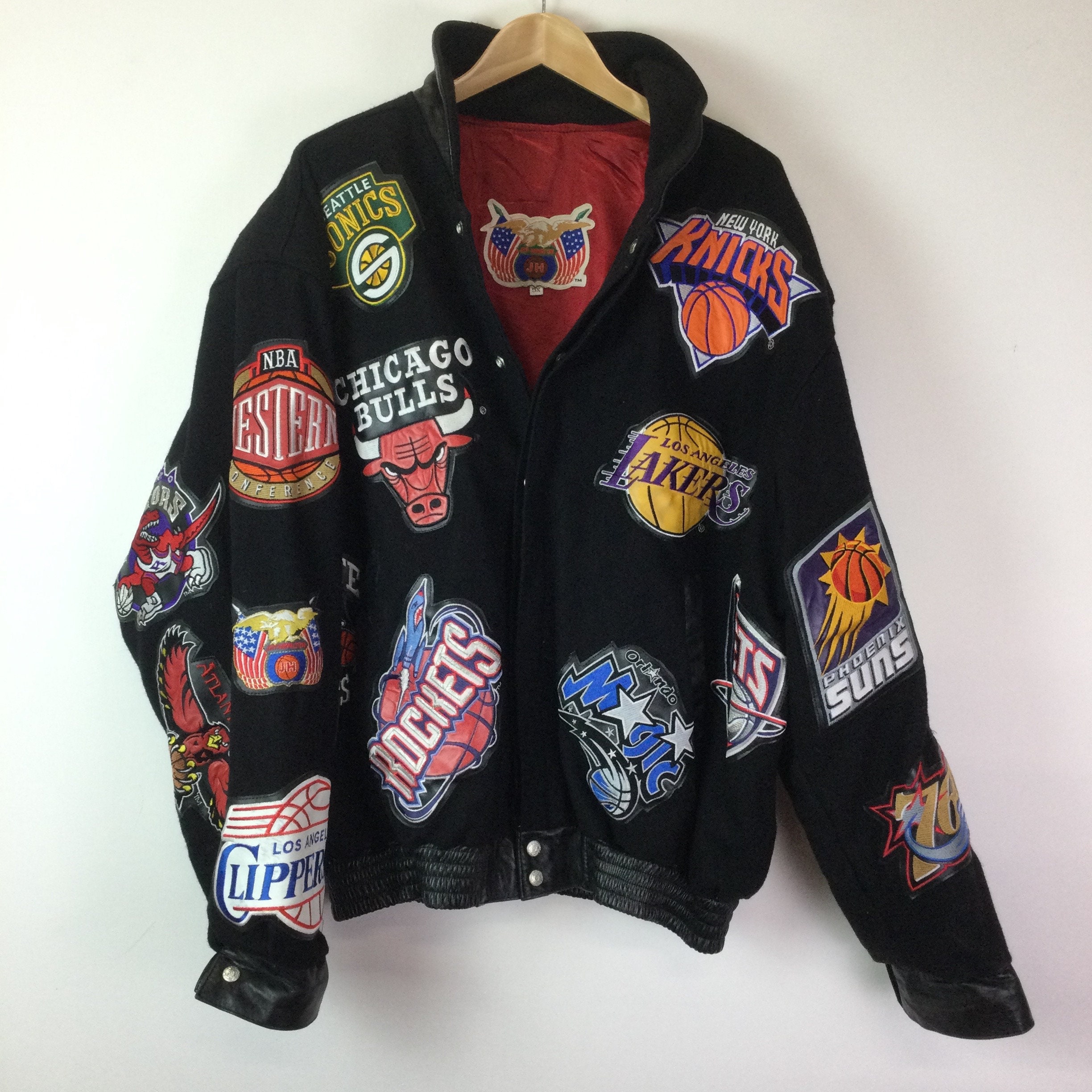 Maker of Jacket NBA Teams Jeff Hamilton Basketball Jacket