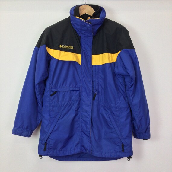 columbia jacket yellow