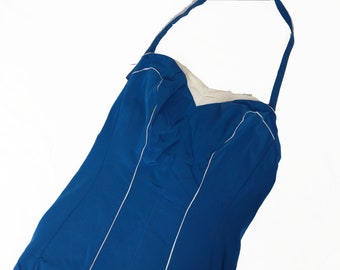 1950's Blue Swimsuit with detachable strap