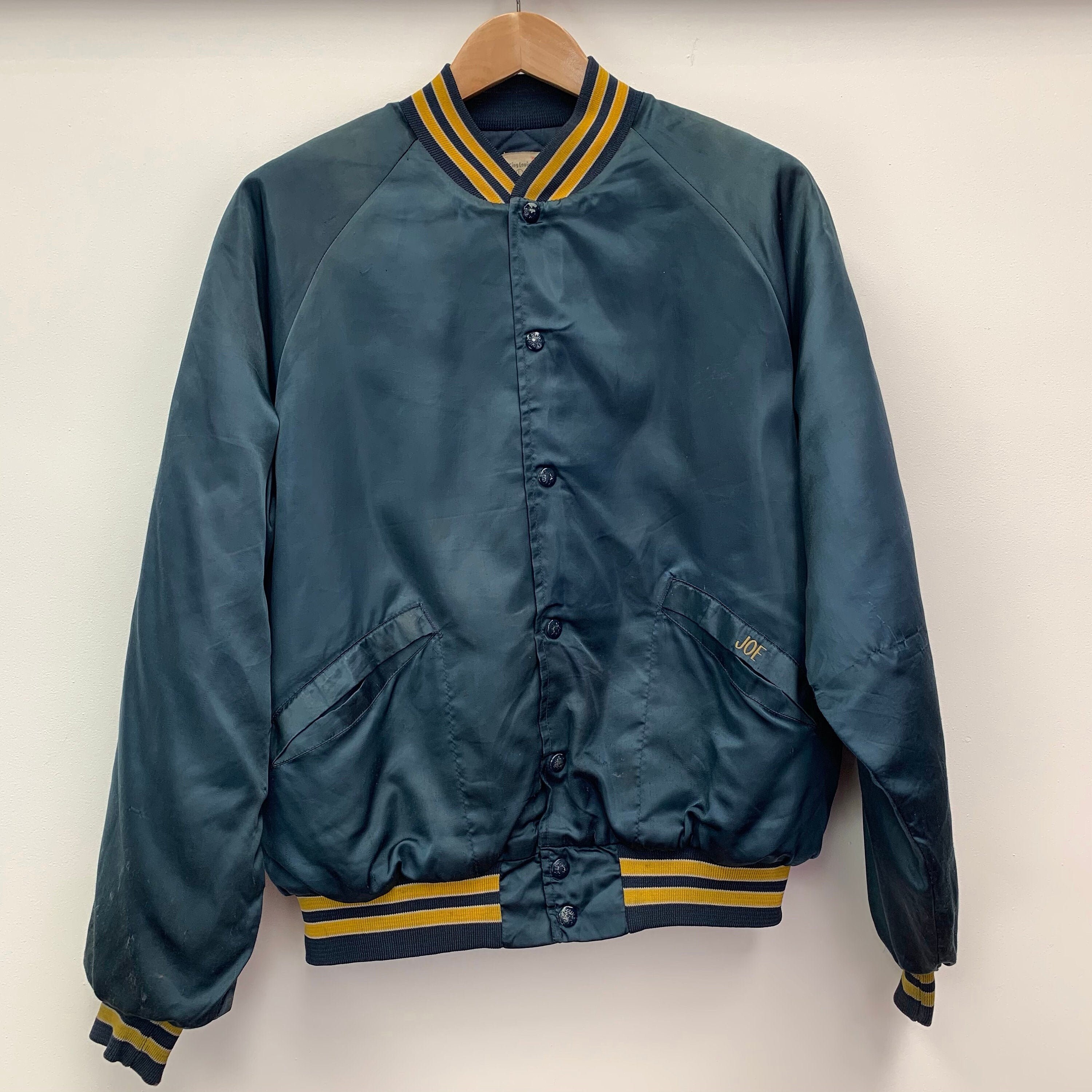 Vintage 1970s King Louie Pro Fit Blue Bomber Jacket | Etsy
