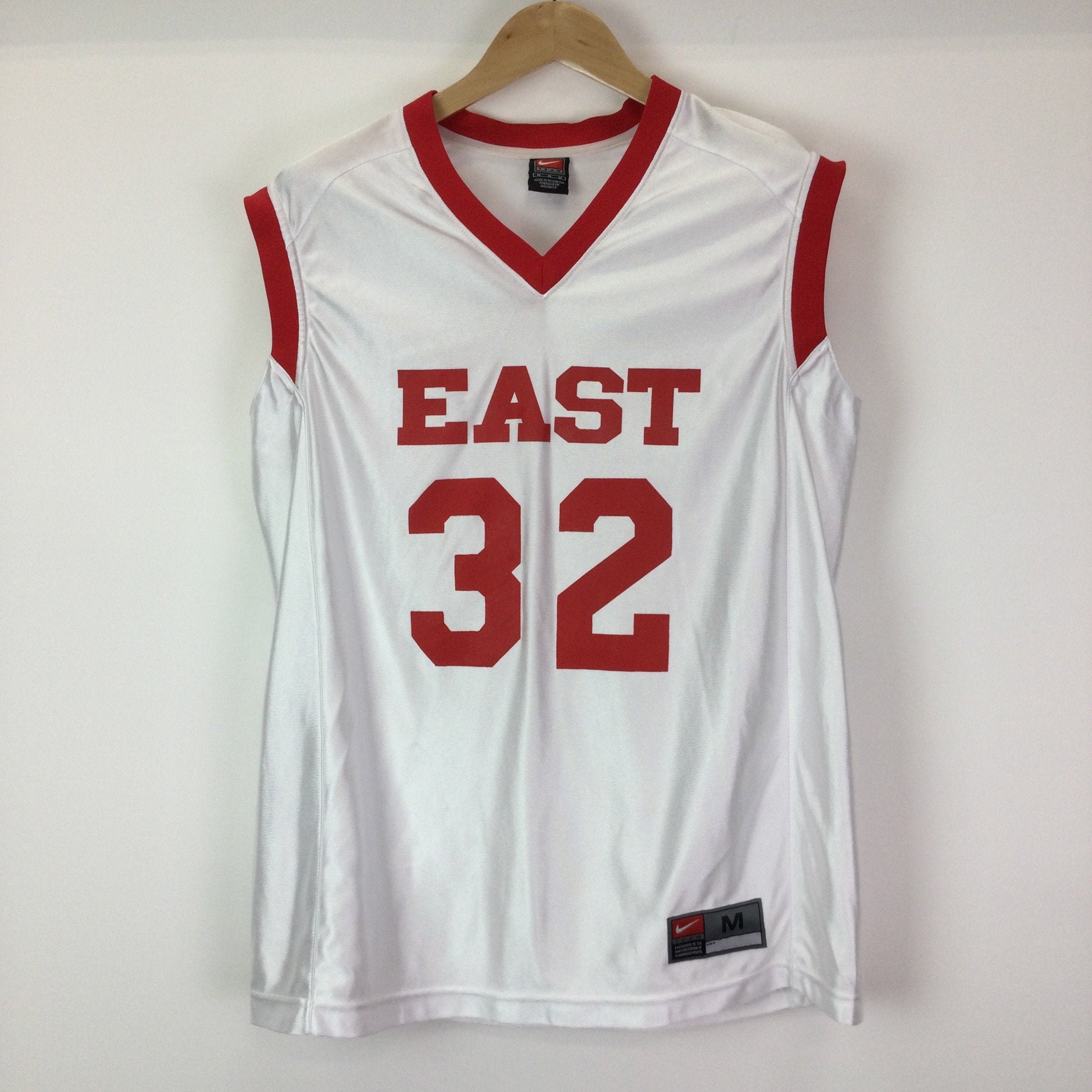 Y2K Nike 2 East Reversible Basketball Jersey Size Large