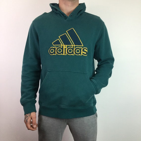 emerald green adidas hoodie