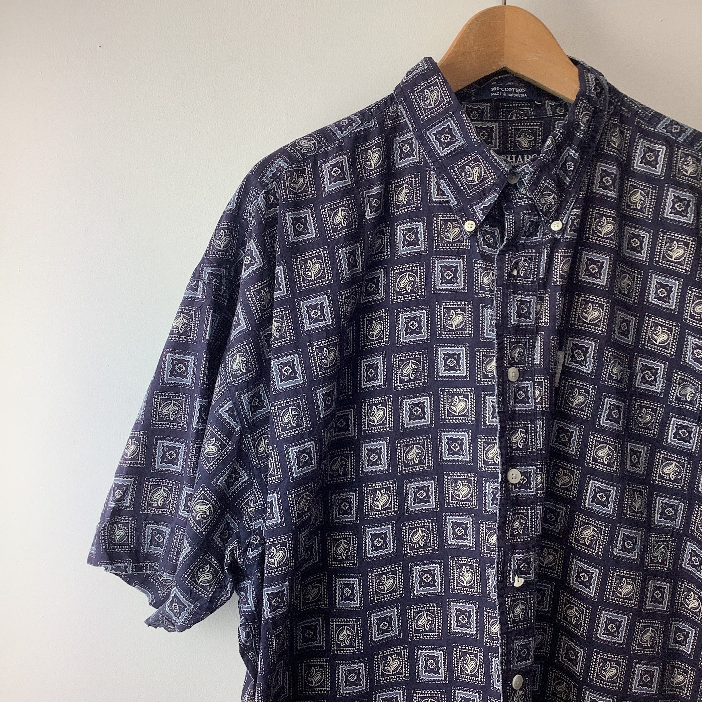 Vintage Ralph Lauren Chaps Paisley Shirt - Etsy Finland