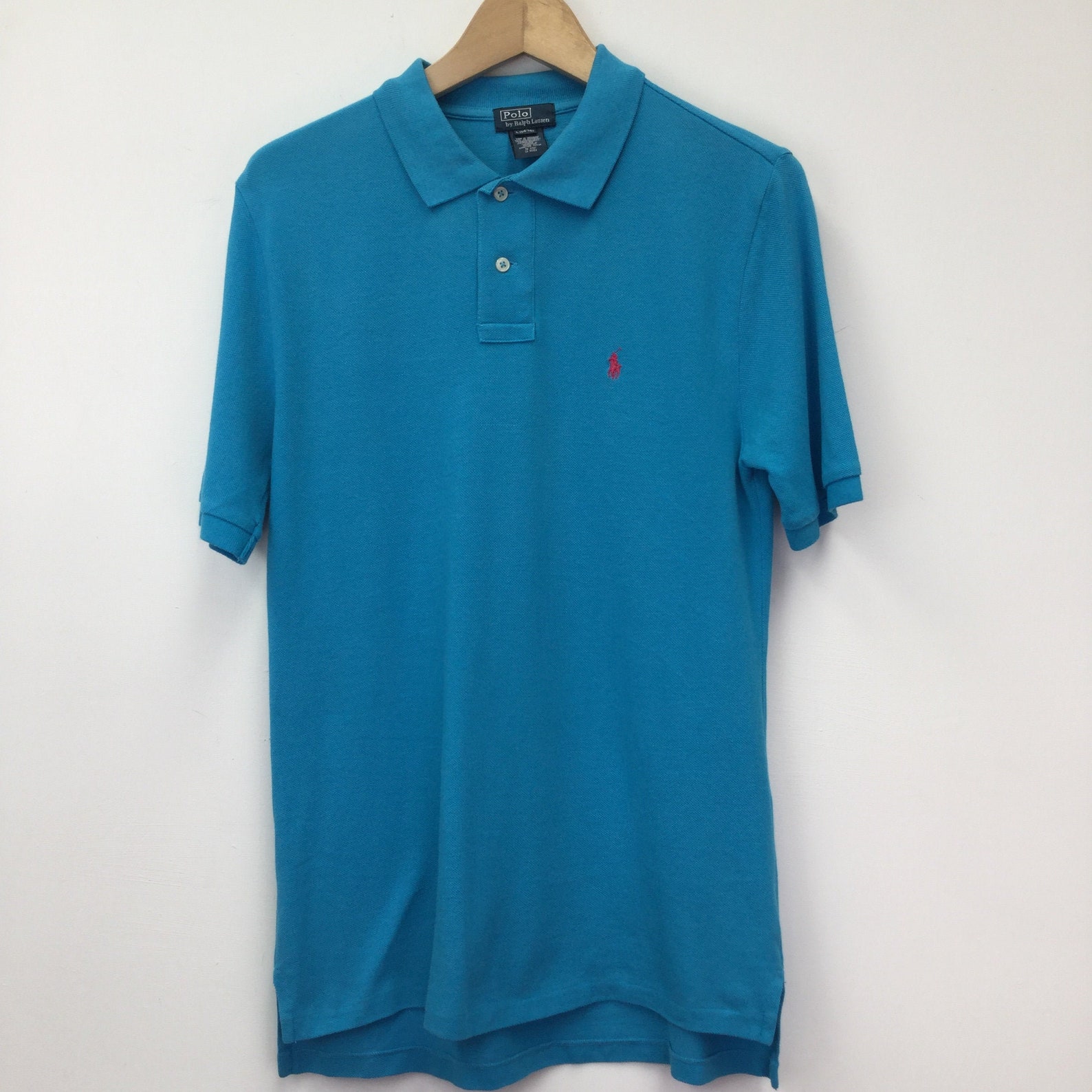 Vintage Blue Ralph Lauren Polo Shirt | Etsy